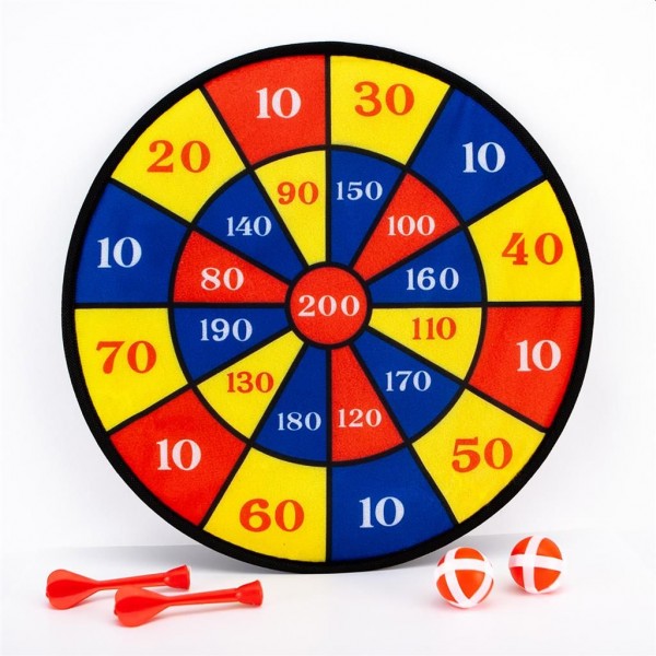 Dartbord met Klittenband |