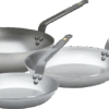 De Buyer Mineral B Koekenpannenset 24 + 28 cm + Wokpan 28 cm