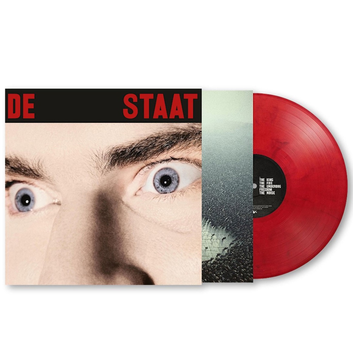 De Staat - DE STAAT (Rood Vinyl) (LP) | Fiftiesstore