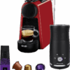 De'Longhi Nespresso Essenza Mini EN85.R + Pierre Melkopschuimer
