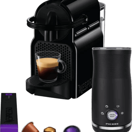 De'Longhi Nespresso Inissia EN80.B + Pierre Melkopschuimer