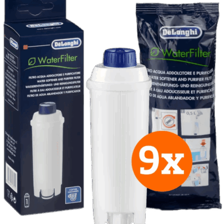 De'Longhi Waterfilter 9 stuks
