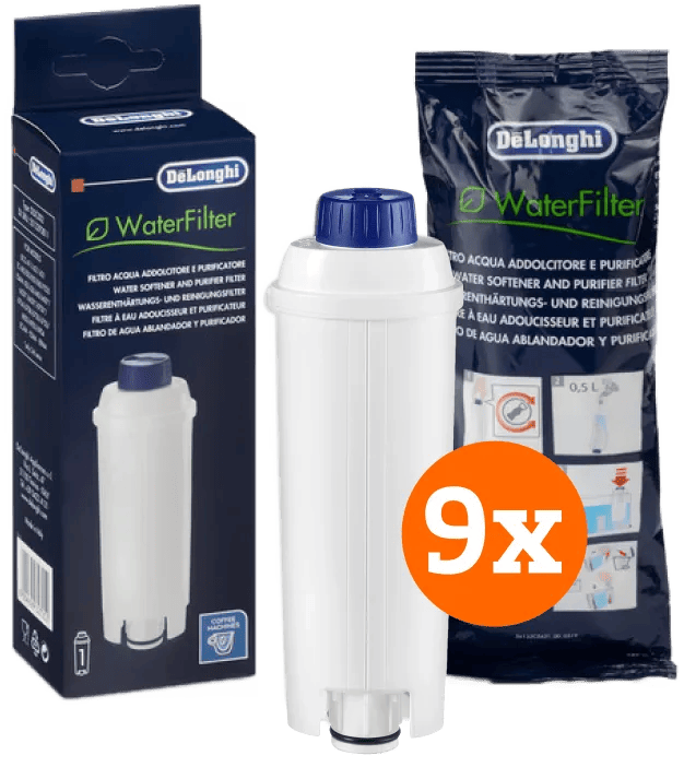 De'Longhi Waterfilter 9 stuks