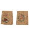Decoris Cadeautas pakpapier H23cm | Decoris