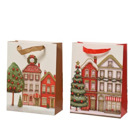 Decoris Cadeautas papier H24cm | Decoris