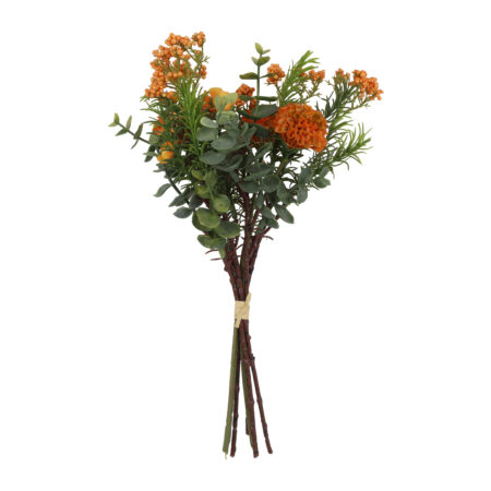 Dahlia Pompon Boeket oranje