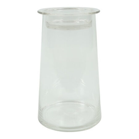 Deco glas m/komdeksel Hanny L helder