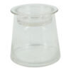 Deco glas m/komdeksel Hanny S helder