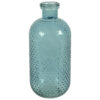 Fles rond Missy L blauw