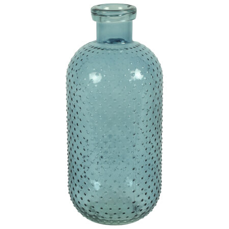 Fles rond Missy L blauw