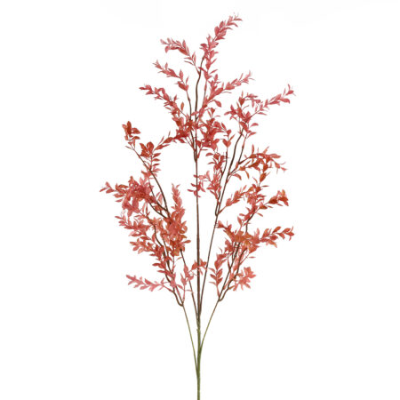 Kunstblad Ruscus roze