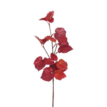 Kunstblad Tilia rood-L15B10H88CM