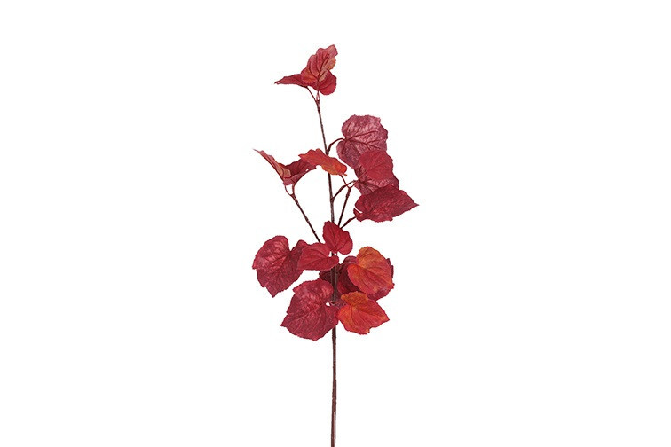 Kunstblad Tilia rood-L15B10H88CM