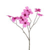 Kunstbloem Beau Cornus paars-L67B26H26CM