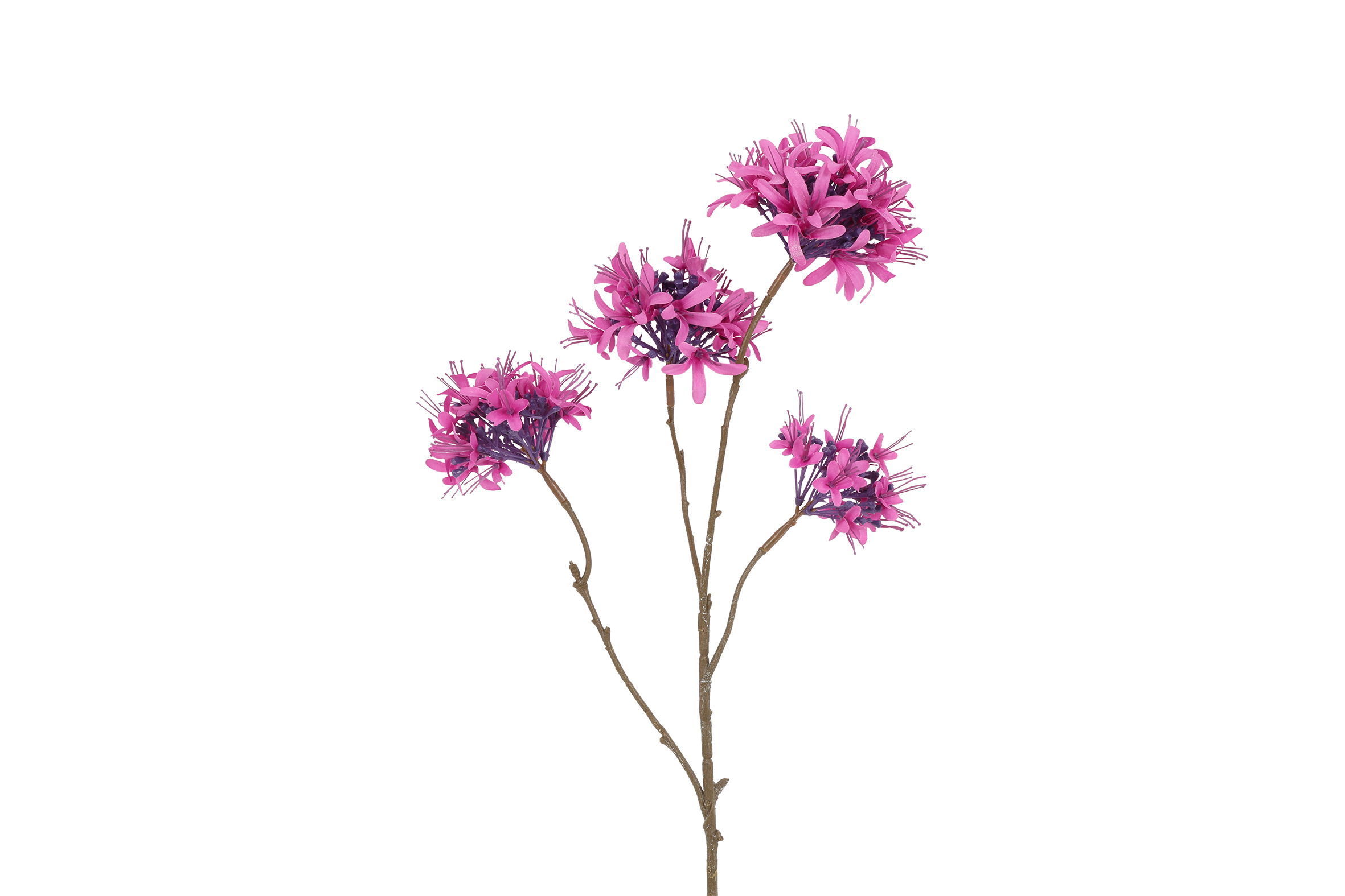 Kunstbloem Beau Lychnis paars-L81B22H22CM