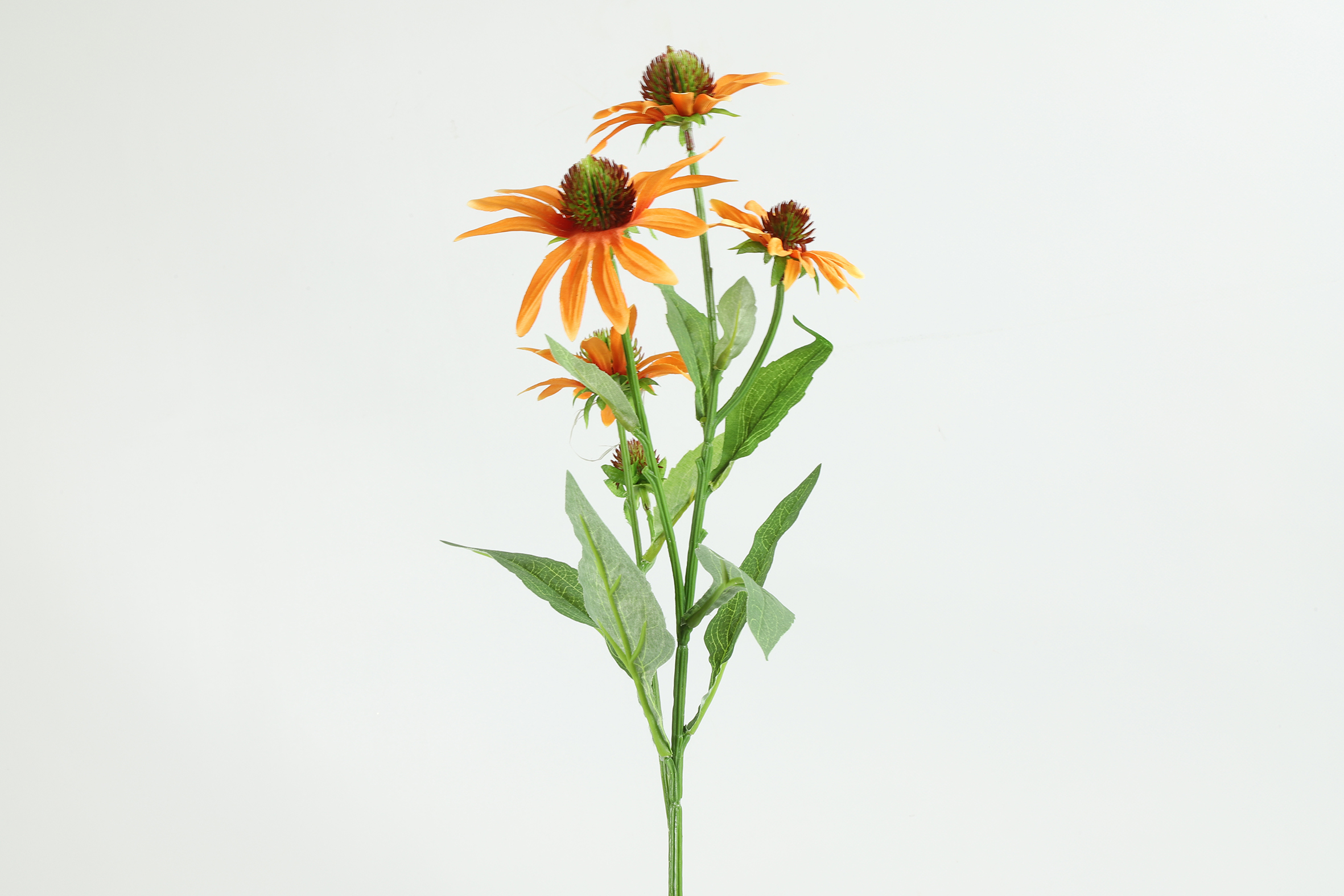 Kunstbloem Echinacea oranje-L5B20H70CM
