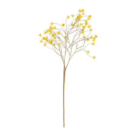 Kunstbloem Malus S geel