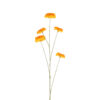 Kunstbloem bloem Zinnia geel