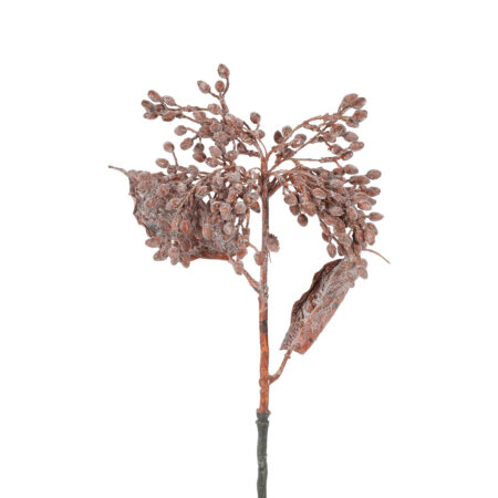 Kunstknop Viburnum S bruin-L60B17H8CM