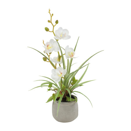 Kunstplant Phalenopsis mini w/pot arrangement