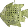 Theelichth hangend vis Darcel L groen