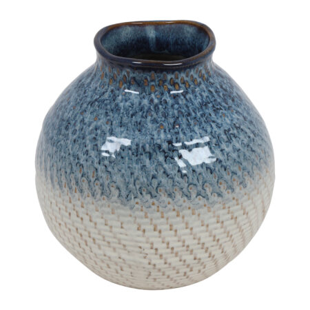 Vaas ro Alban L blauw