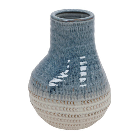 Vaas ro Alban S blauw