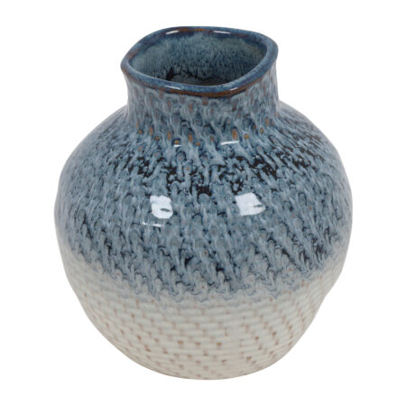 Vaas ro Alban S blauw