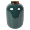 Vaas rond Madras L blauwgronden