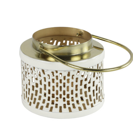 Windlicht Rubin M wit