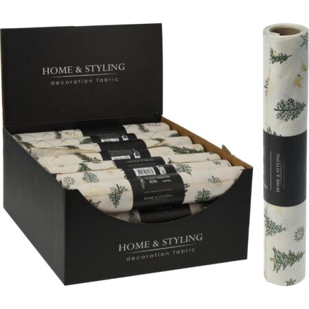 Decostof 28x200cm kerstprint | Home & Styling