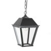 Delft Hanglamp Matzwart Large