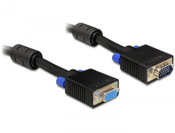 VGA verlengkabel M/F 1m
