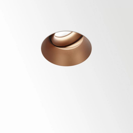 Deep Ringo Trimless OK LED 92733 - Geborsteld koper