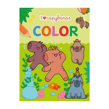 Deltas I love Capybaras Color kleurblok | Deltas