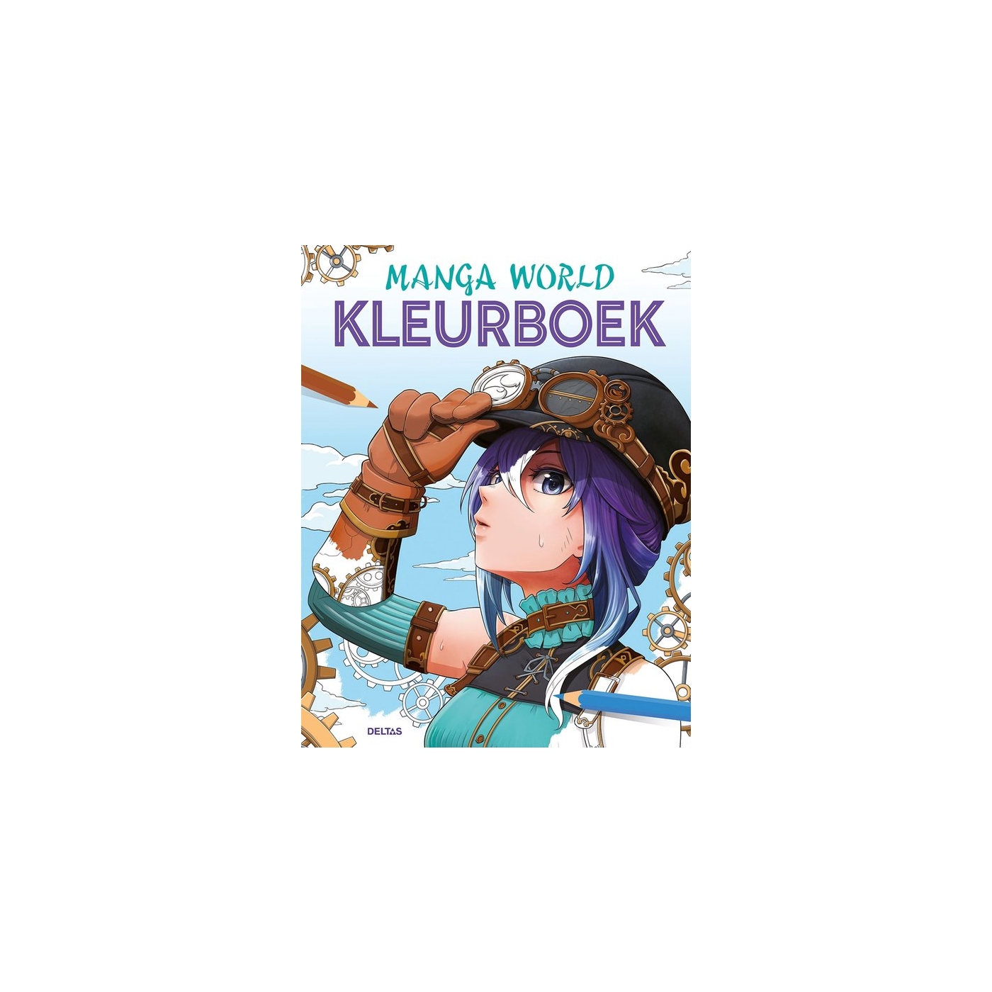 Deltas Manga World Kleurboek | Deltas