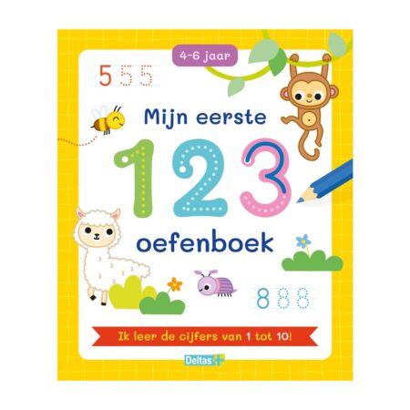 Deltas Mijn eerste 123 oefenboek 4-6 j. | Deltas