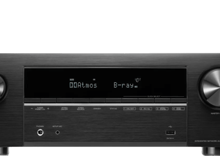 Denon AVR-X1800H Zwart