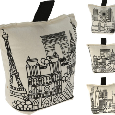 Deurstopper met print 20cm hoog