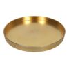 Dienblad goud melamine Ø32xH3cm | Svenska Living