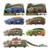 Dino transporter transformeerbaar 19cm | Merkloos