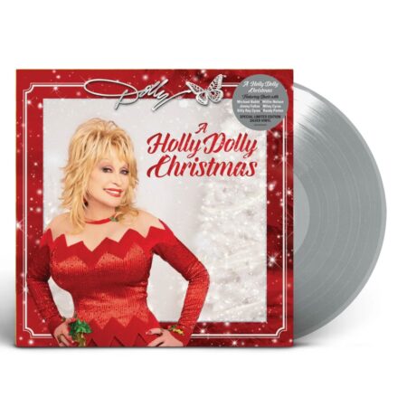 Dolly Parton - A Holly Dolly Christmas (Zilver Vinyl) (LP) | Fiftiesstore