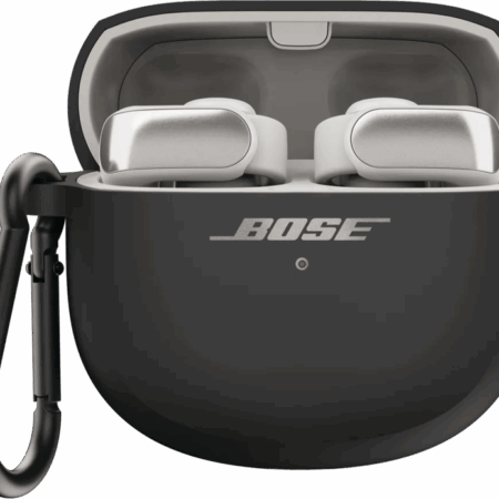 Draadloos oplaadetui voor Bose Ultra Open oordopjes Zwart