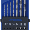 Dremel 7-delige Borenset