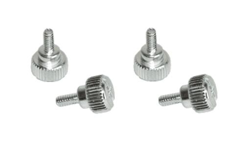 Duimschroeven 6st zilver