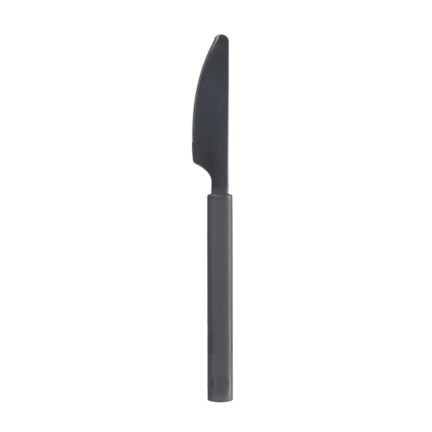 Duni Kunststof Messen Granite 19cm 6st | Duni