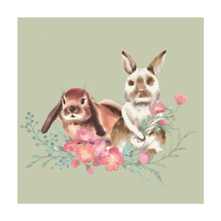 Duni Servetten Misty Easter 33cm | Duni