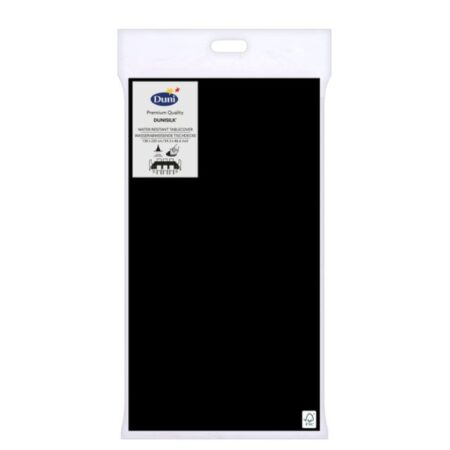Duni Tafelkleed Zwart 138x220cm | Duni