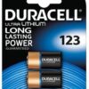 CR123 batterij 2-pack