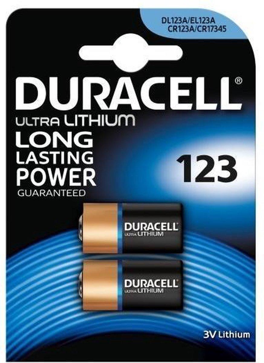 CR123 batterij 2-pack